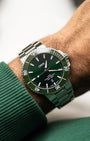 Steel Green Oris Aquis Date | Noah's Fine Watches Dallas, TX