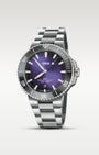 Violet Oris Aquis Date Taste of Summer | Noah's Fine Watches Dallas, Texas