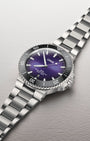 Violet Oris Aquis Date Taste of Summer | Noah's Fine Watches Dallas, Texas