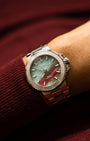 Multicolored 36.5mm Oris Aquis Date Upcycle | Noah's Fine Watches Dallas, TX