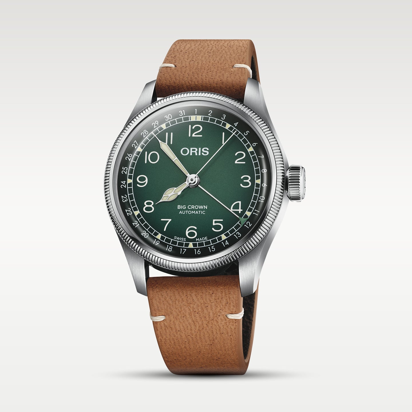 Green Oris Big Crown Oris x Cervo Volante | Noah's Fine Watches Dallas, Texas