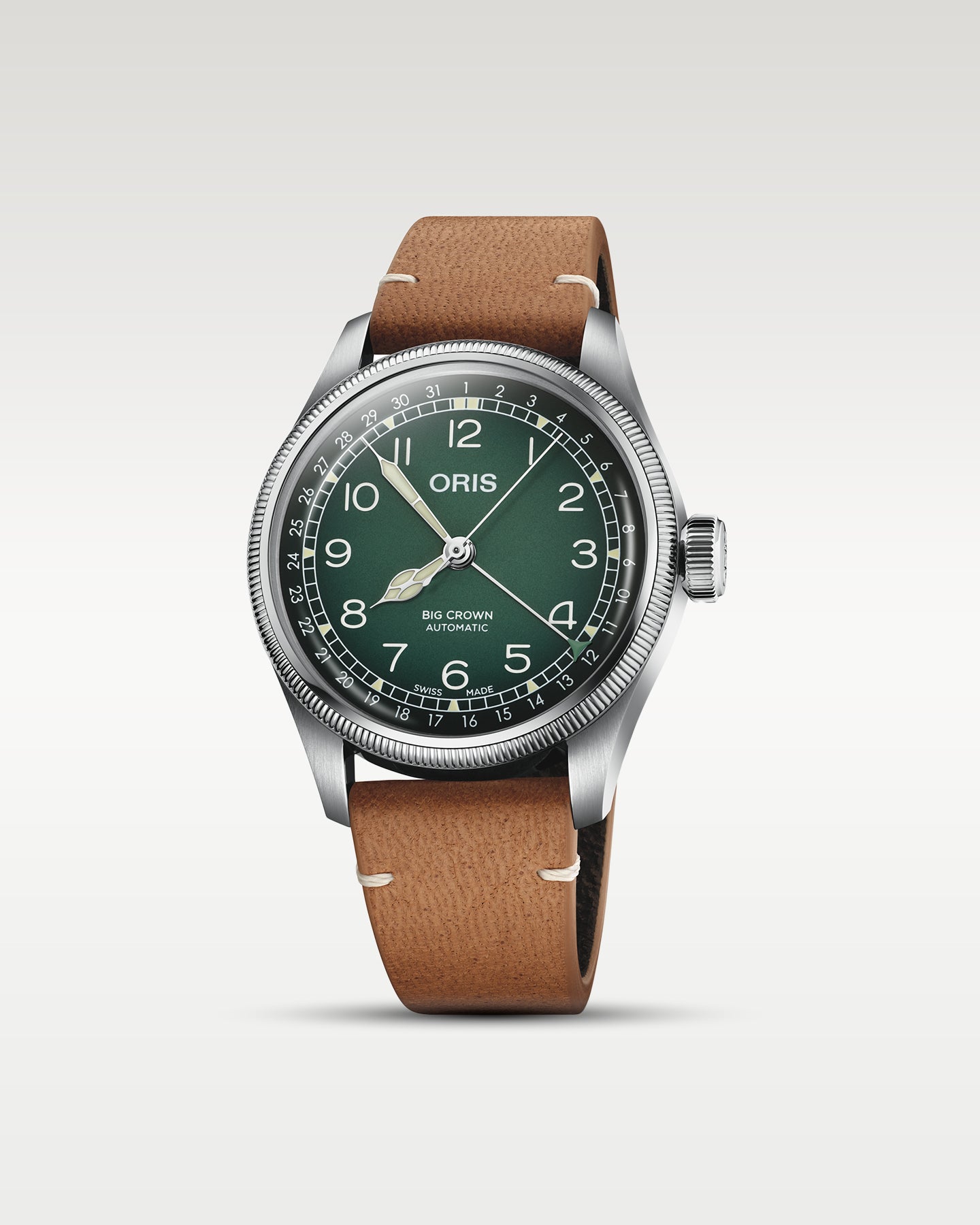 Green Oris Big Crown Oris x Cervo Volante | Noah's Fine Watches Dallas, Texas