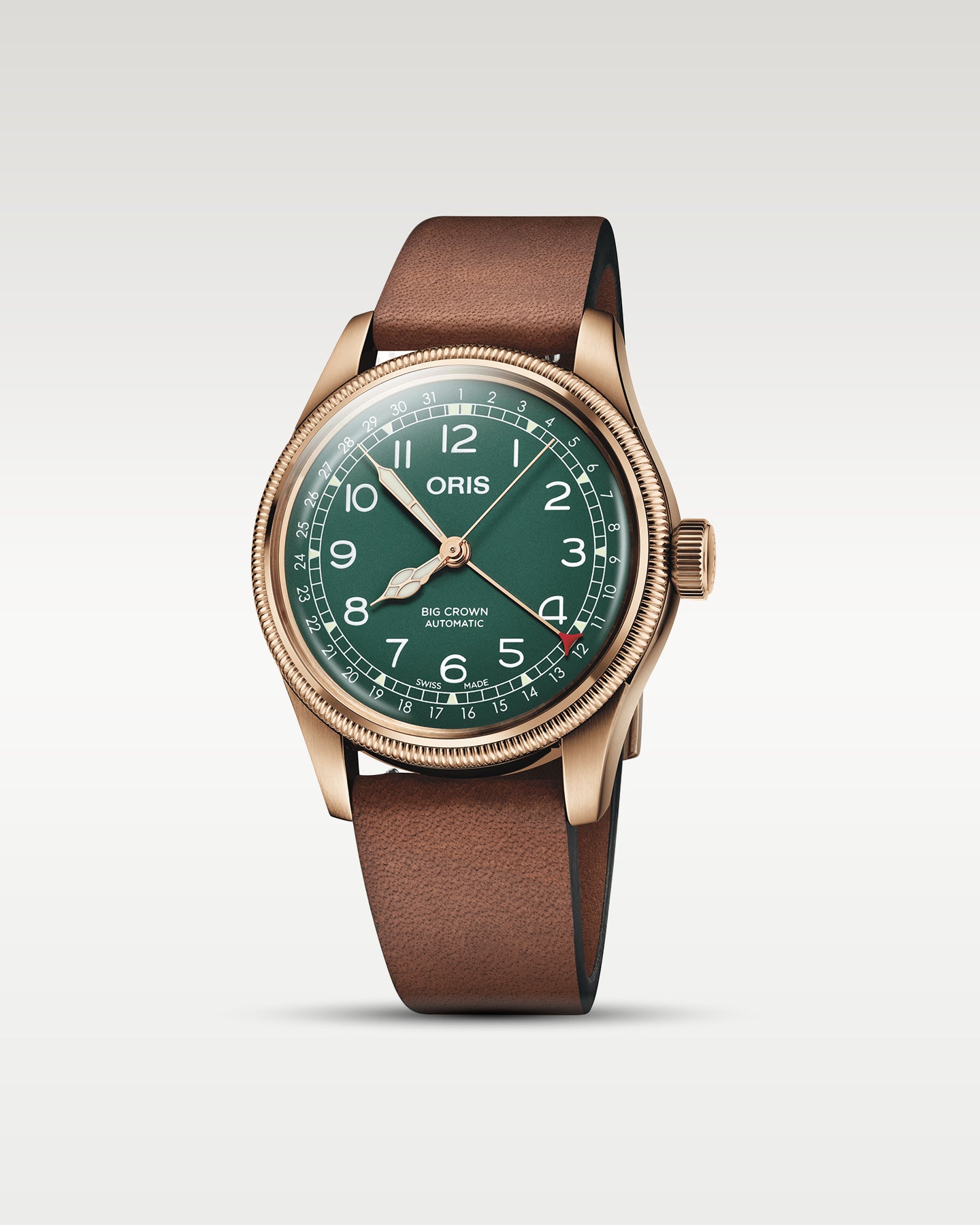 Green Oris Big Crown Pointer Date 80th Anniversary Edition | Noah's Fine Watches Dallas, TX