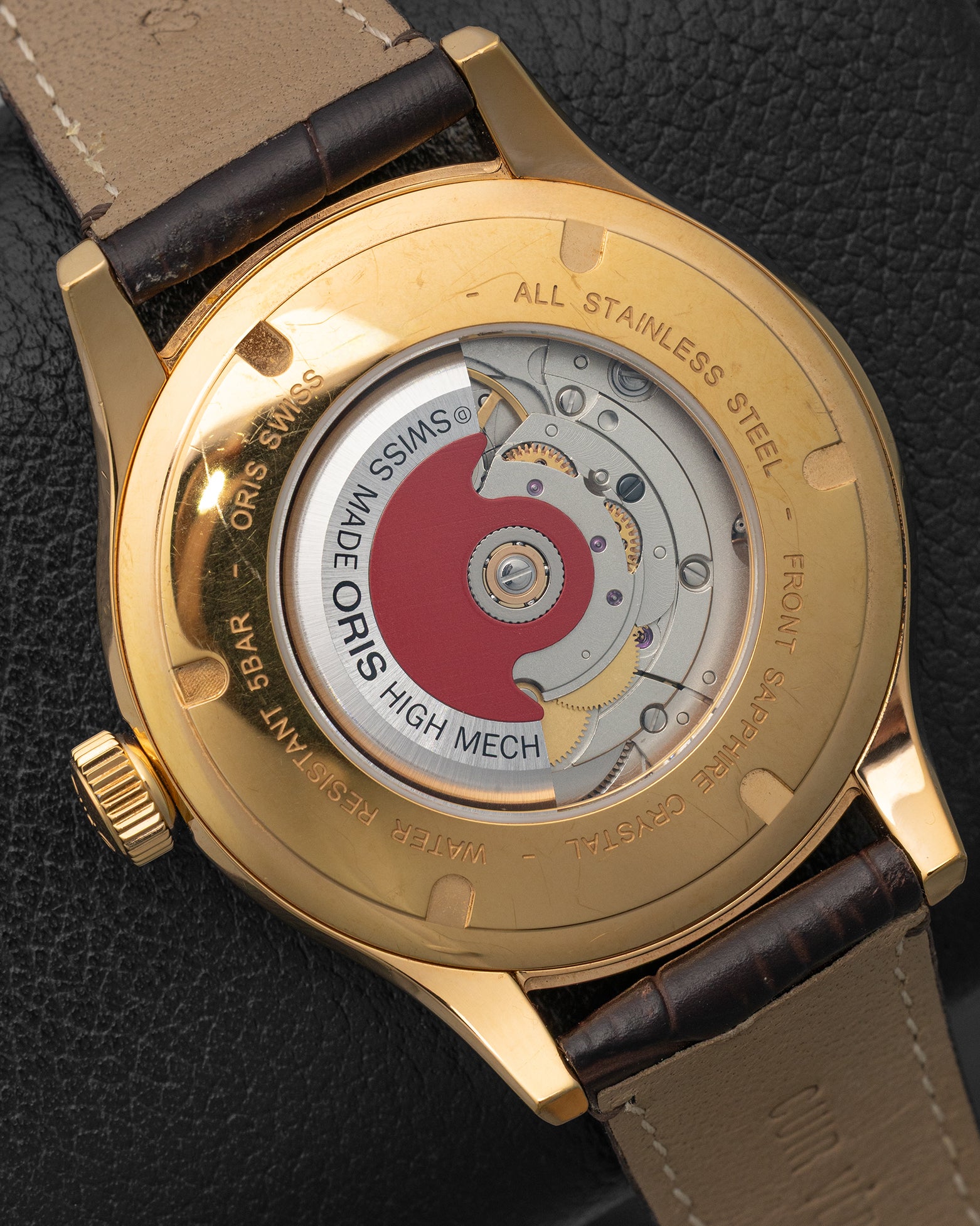 Gold Oris Classic Date 01 733 7719 4871 | Noah's Fine Watches Dallas Texas