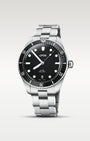 Steel Black 39mm Oris Divers Date | Noah's Fine Watches Dallas, Texas