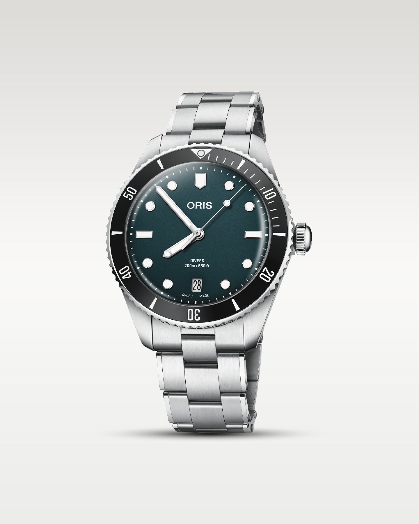 39mm Blue Oris Divers Date | Noah's Fine Watches Dallas, Texas