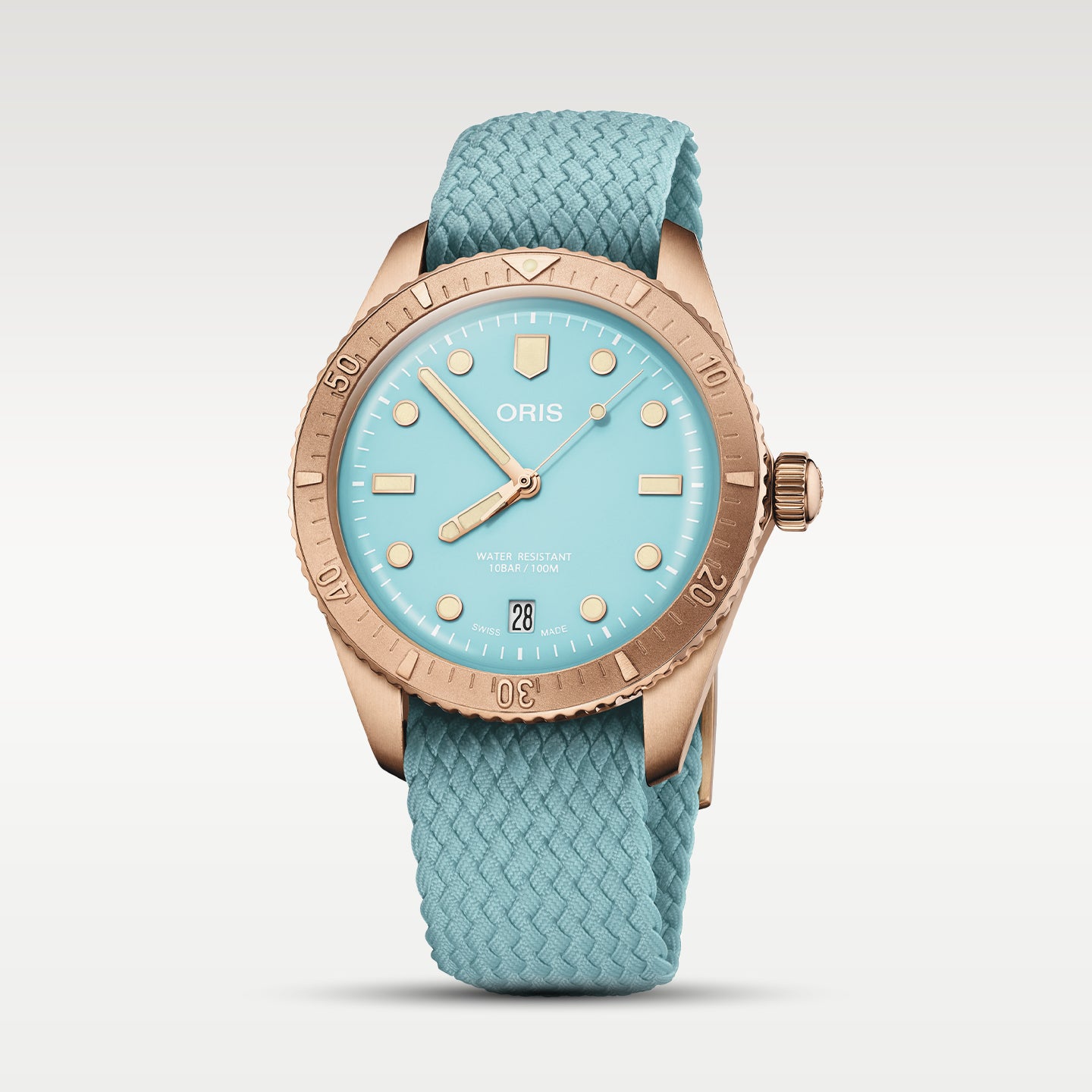 Blue Oris Divers Sixty‑Five 'Cotton Candy' | Noah's Fine Watches Dallas, Texas