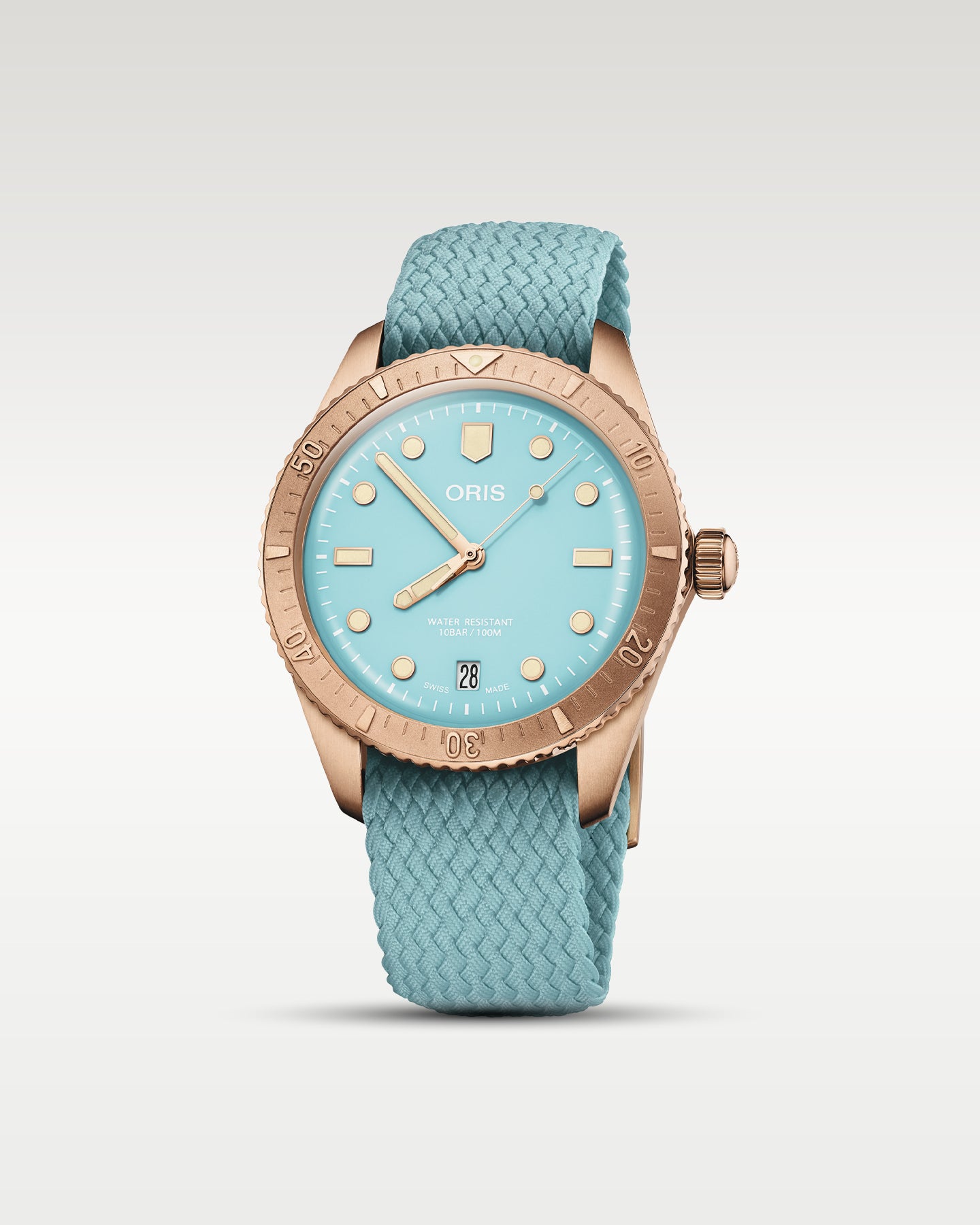 Blue Oris Divers Sixty‑Five 'Cotton Candy' | Noah's Fine Watches Dallas, Texas
