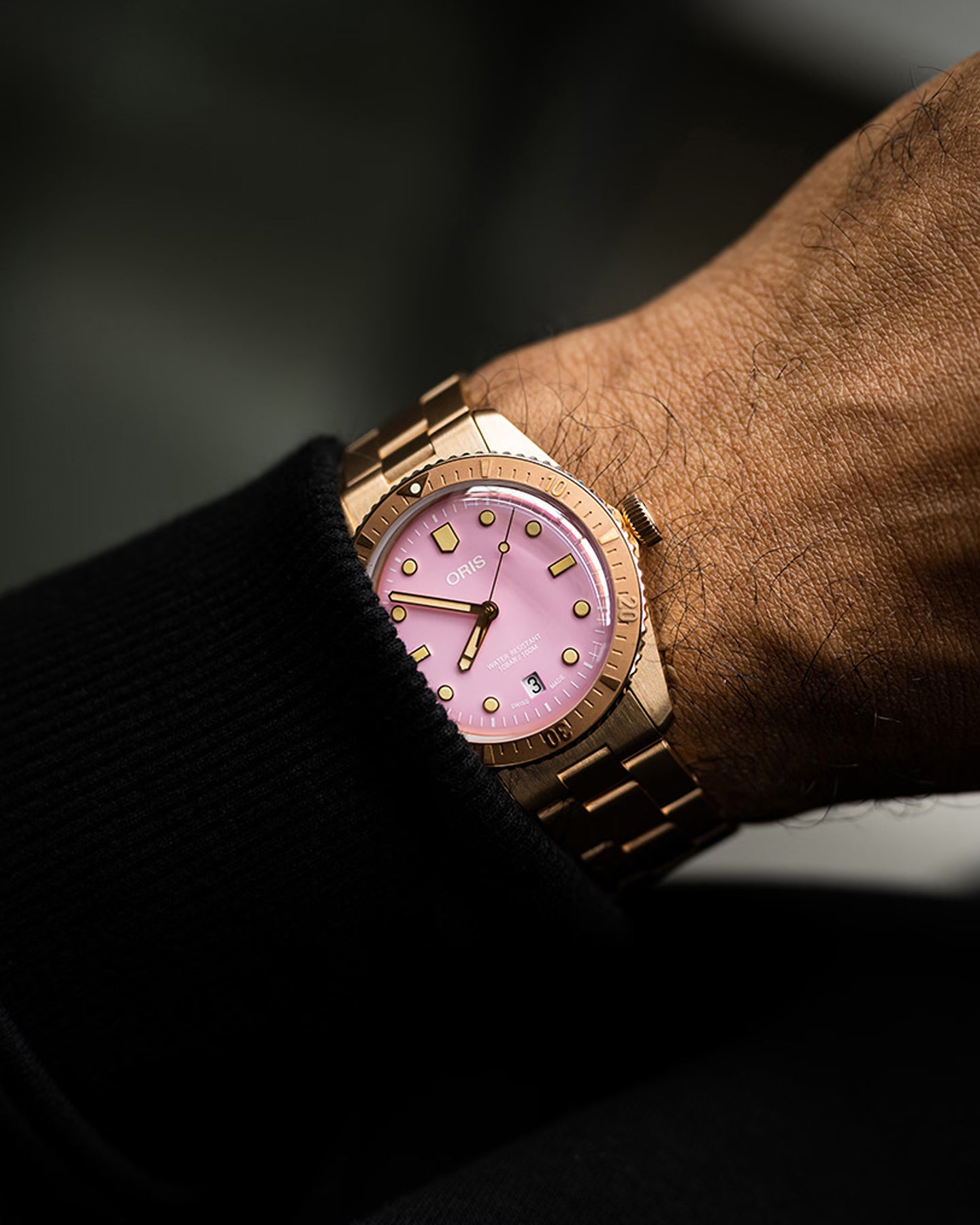 Pink 38mm Oris Divers Sixty‑Five 'Cotton Candy' | Noah's Fine Watches DFW, TX