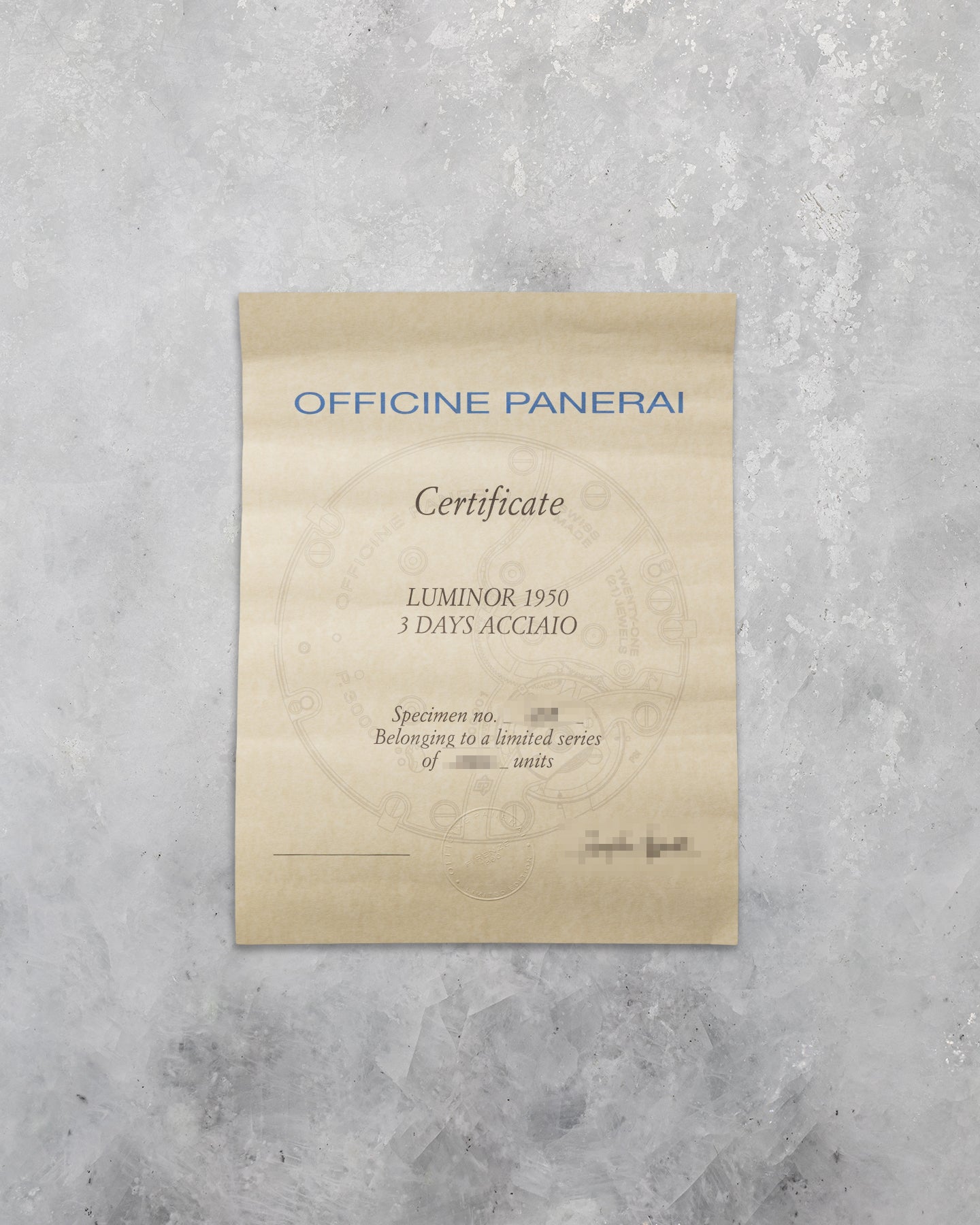 Panerai Luminor 1950 3 Days Acciaio PAM00663 | Noahs Fine Watches TX