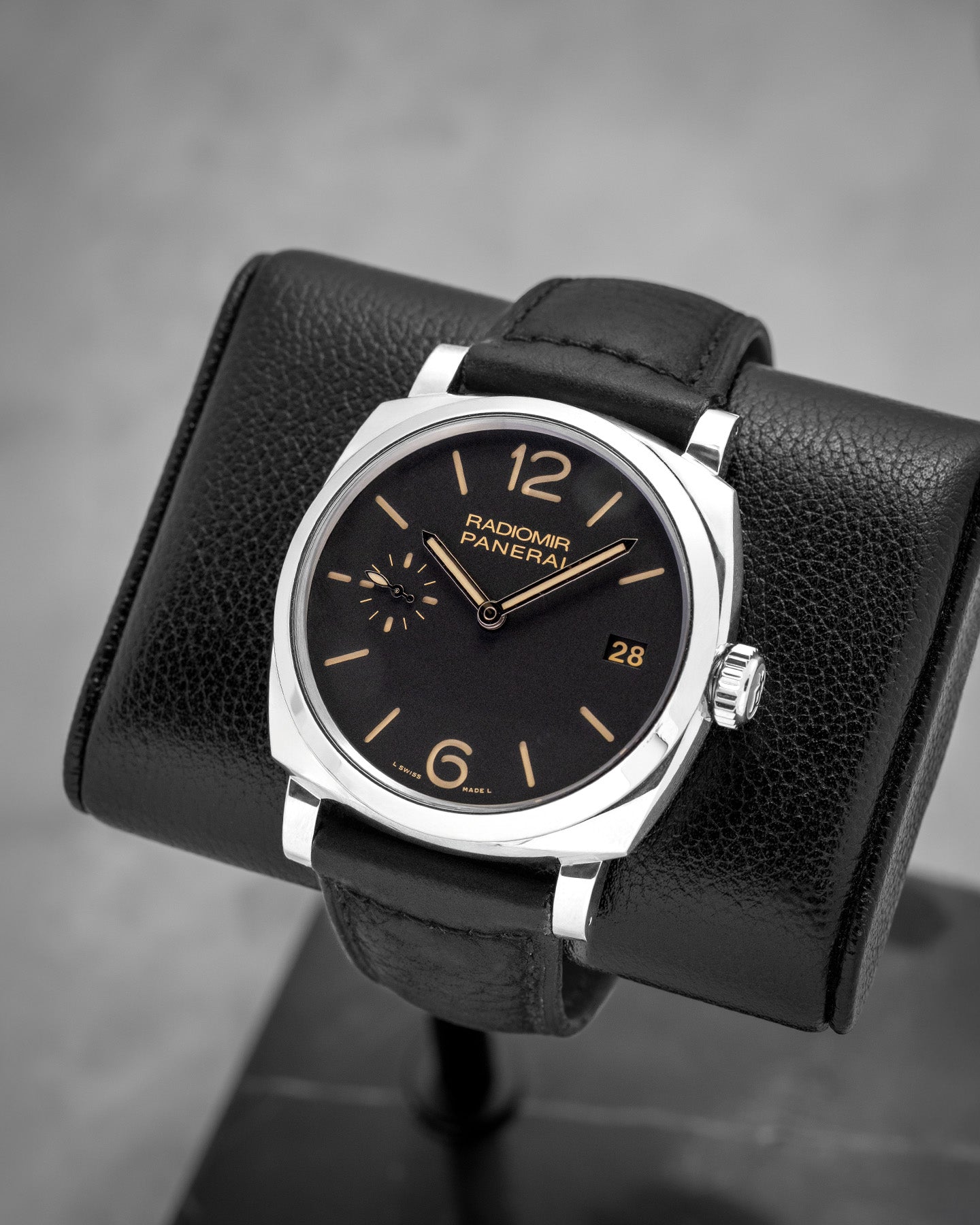 Black 47mm Panerai Radiomir PAM00514 Watch | Noah's Fine Watches and Jewelry Dallas