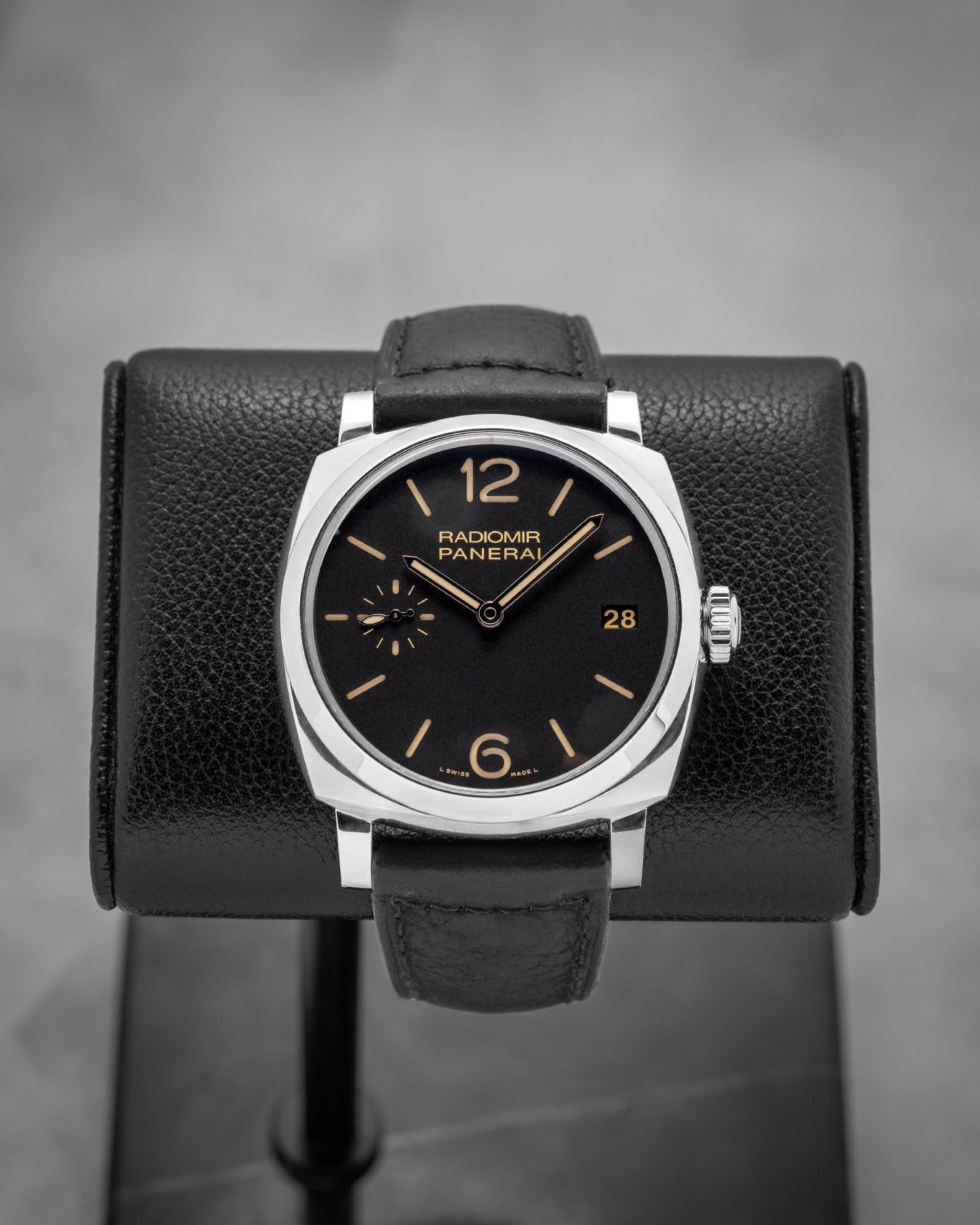 Black 47mm Panerai Radiomir PAM00514 Watch | Noah's Fine Watches and Jewelry Dallas