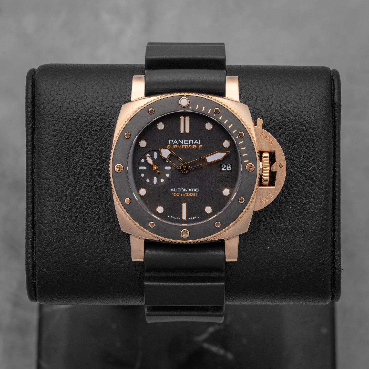 Panerai Submersible Goldtech 42 PAM00974 | Noah's Fine Watches Frisco, TX
