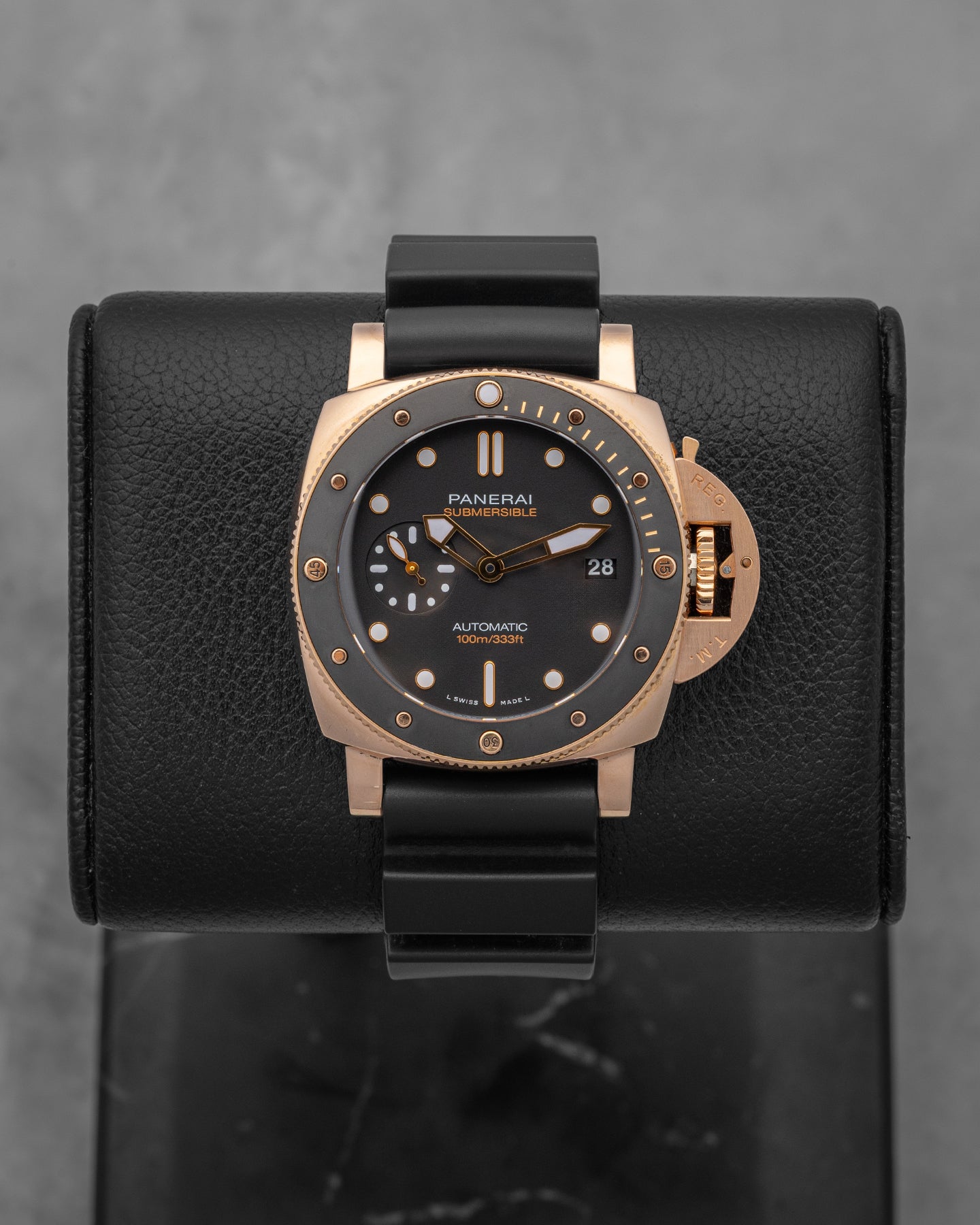 Panerai Submersible Goldtech 42 PAM00974 | Noah's Fine Watches Frisco, TX