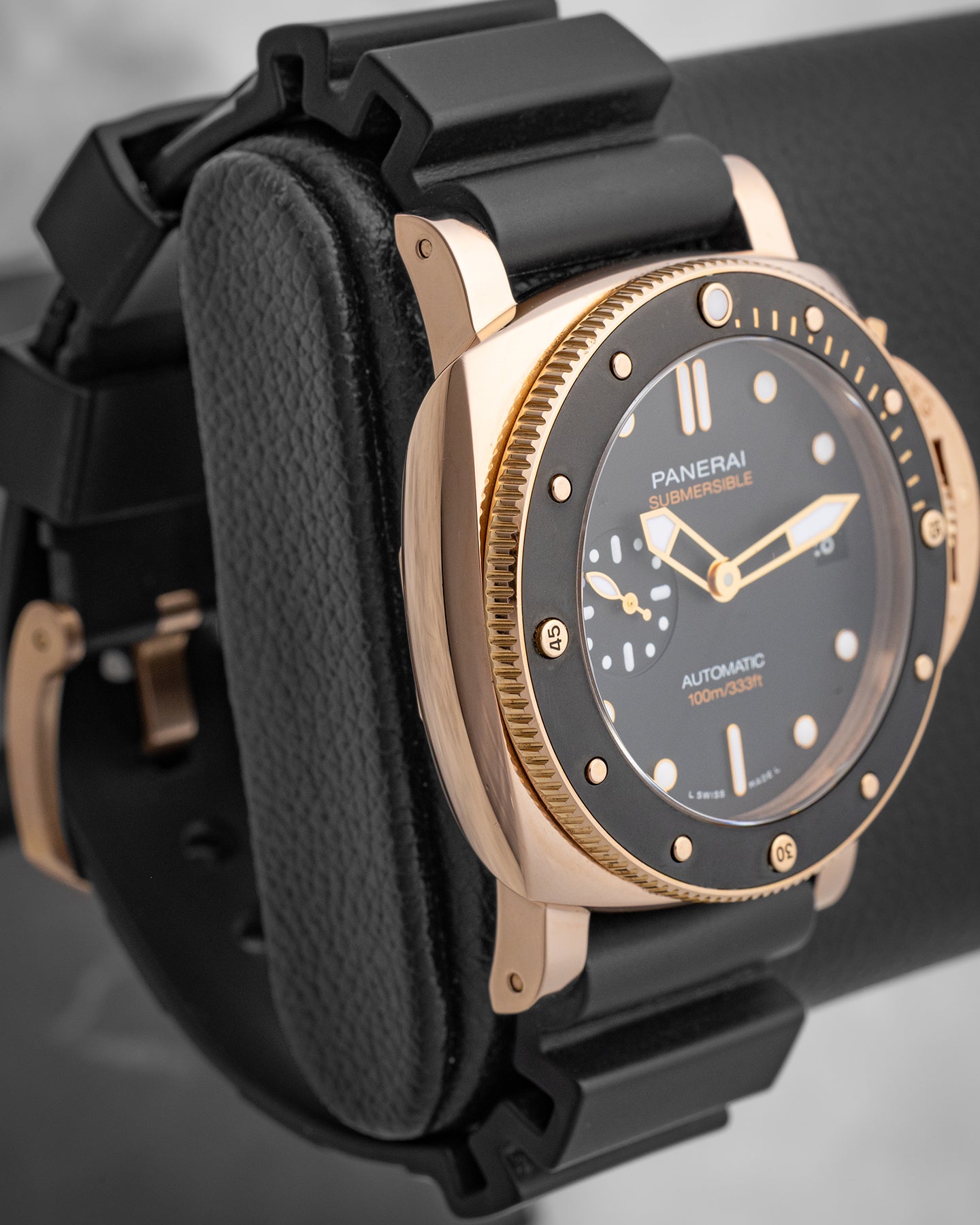 Panerai Submersible Goldtech 42 PAM00974 | Noah's Fine Watches Frisco, TX