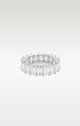 Platinum Emerald Cut Eternity Band | Noahs Fine Watches & Jewelry Texas