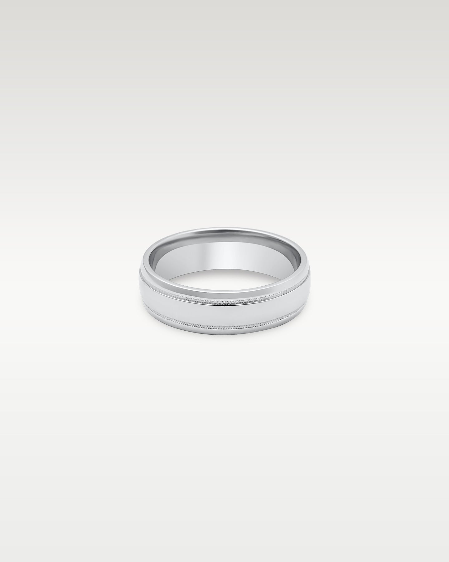 Platinum Milgrain Band | Noah's Fine Jewelry Frisco TX