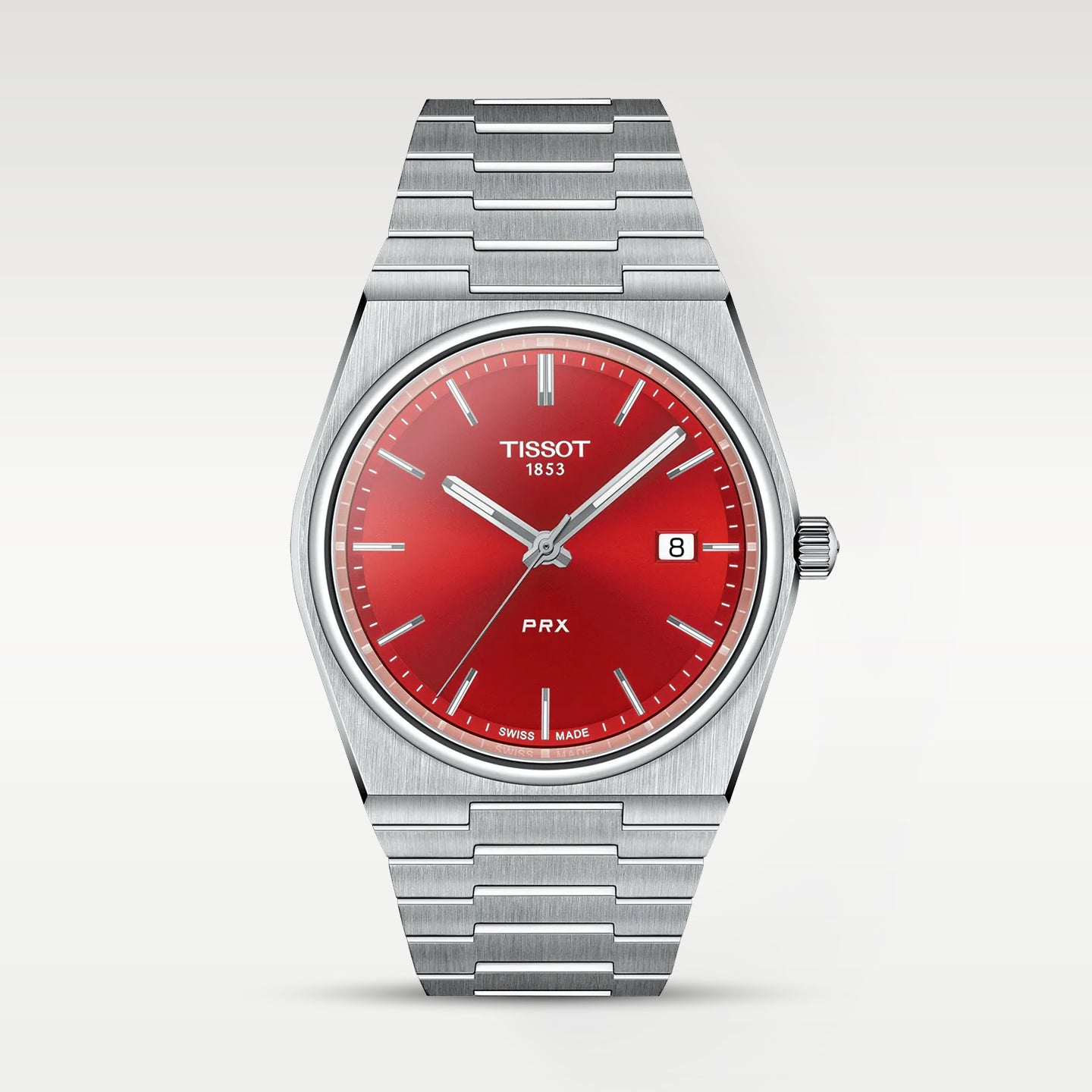 Red Tissot PRX 40MM T137.410.11.421.00 | Noah's Fine Watches & Jewelry