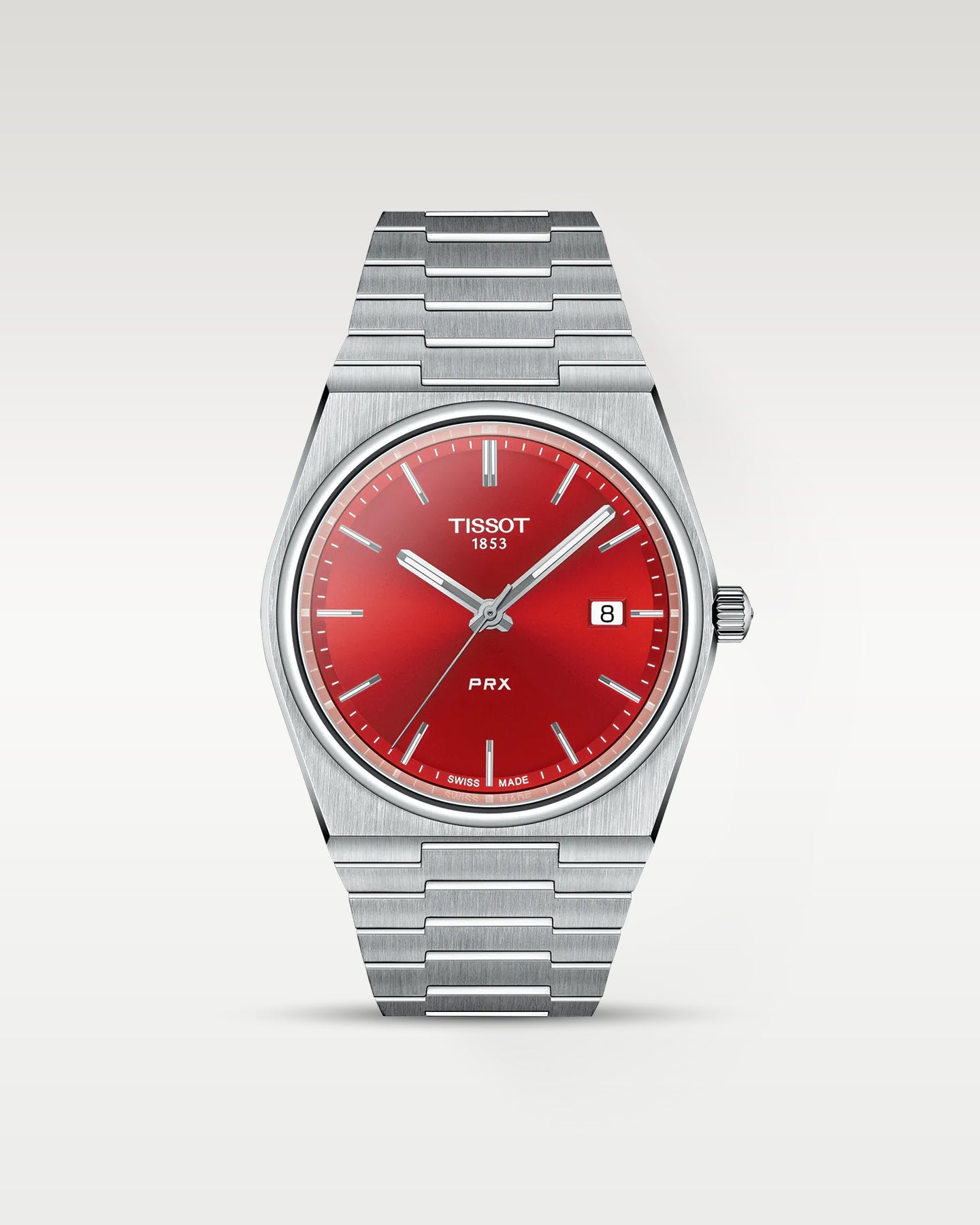 Red Tissot PRX 40MM T137.410.11.421.00 | Noah's Fine Watches & Jewelry