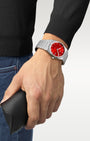 Red Tissot PRX 40MM T137.410.11.421.00 | Noah's Fine Watches & Jewelry