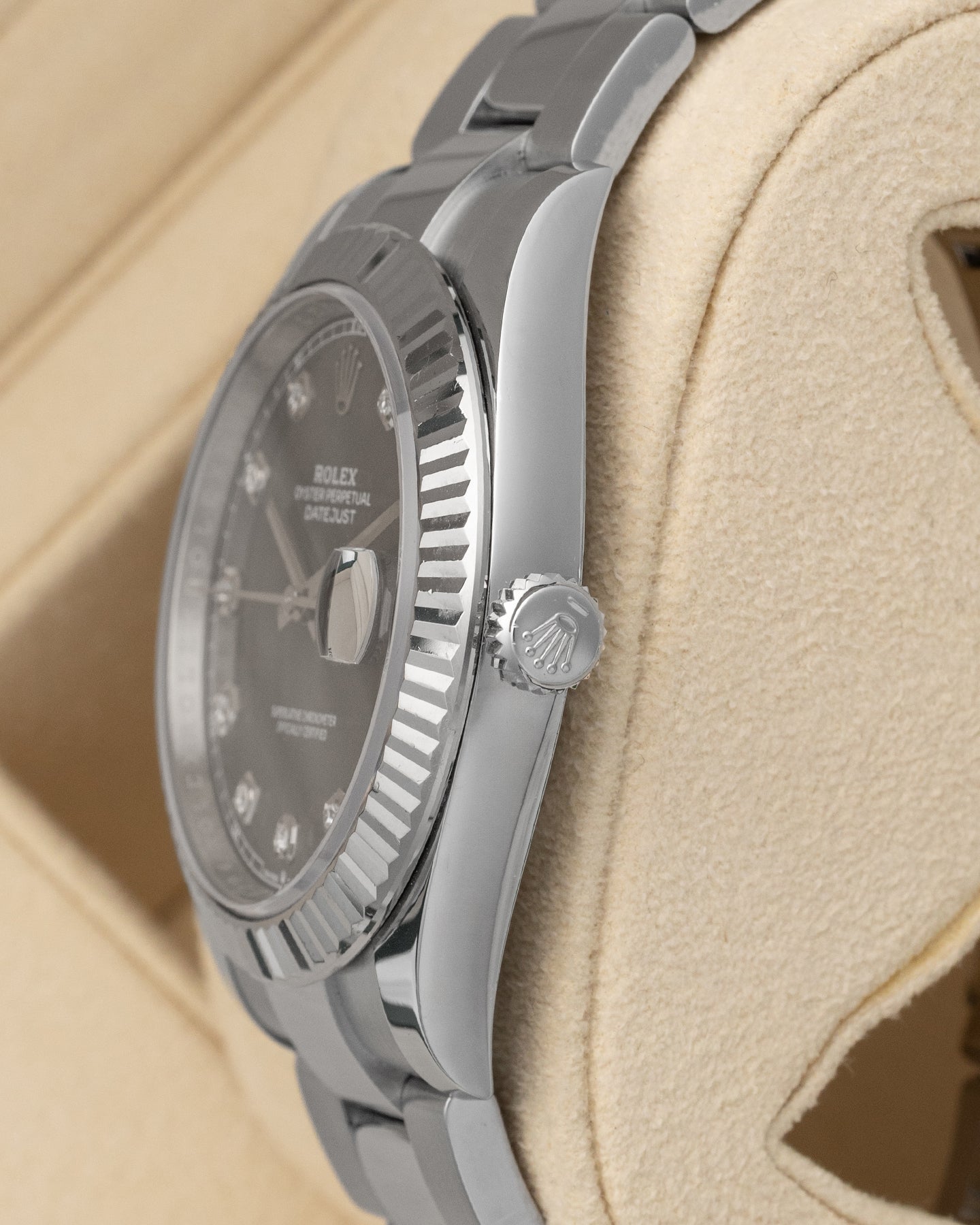 Slate Diamond Rolex Datejust 41 126334 | Noahs Fine Watches and Jewelry Frisco