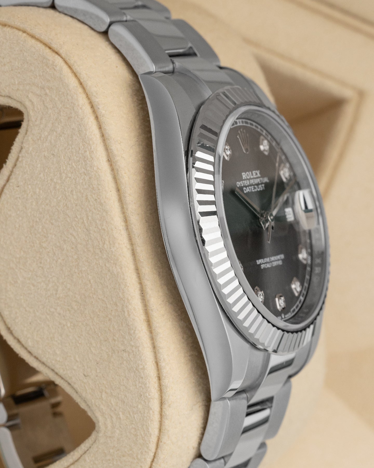 Slate Diamond Rolex Datejust 41 126334 | Noahs Fine Watches and Jewelry Frisco