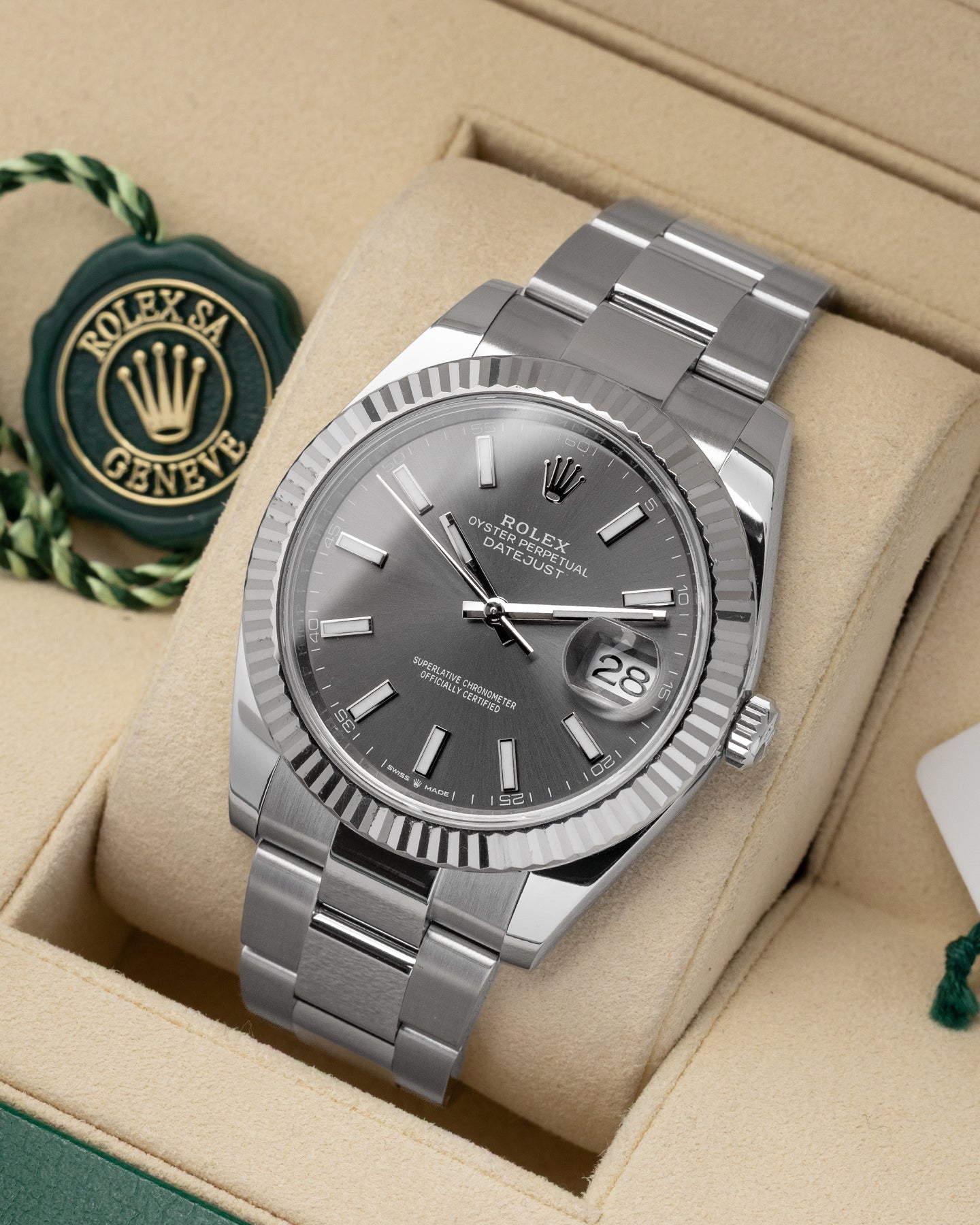 Rolex Datejust 41 Rhodium 126334 | Noah's Fine Watches and Jewelry TX