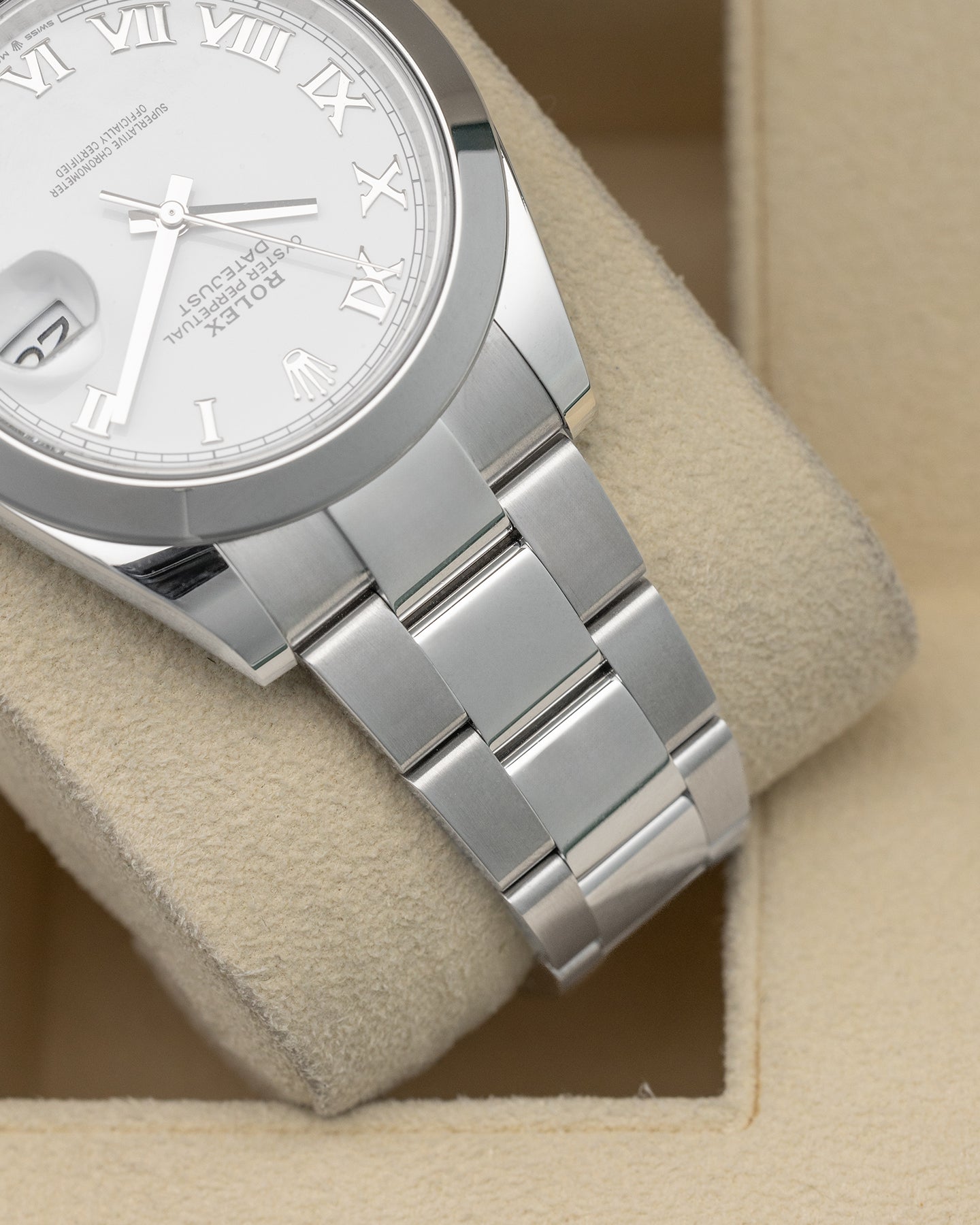 Steel White Rolex Datejust 126300 2024 Watch | Noah's Fine Watches and Jewelry