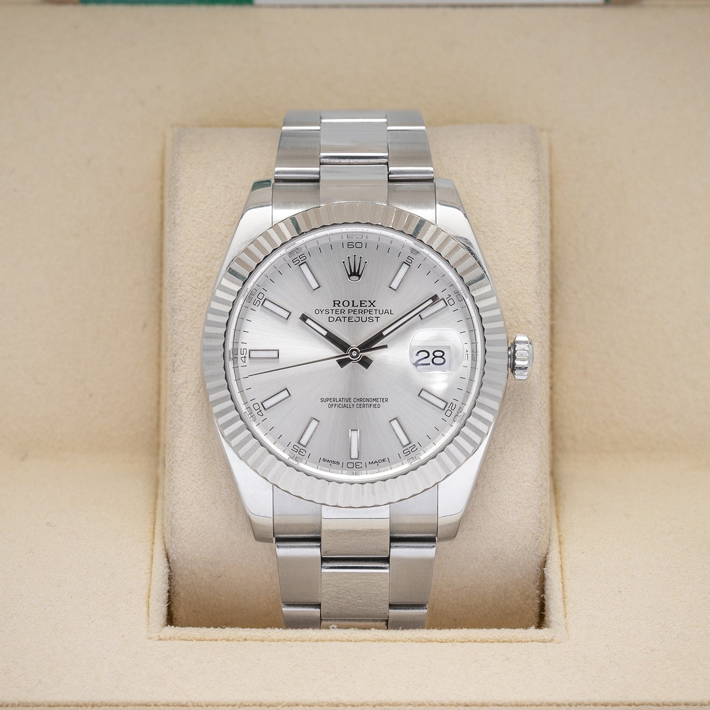 Rolex Datejust Silver 126334