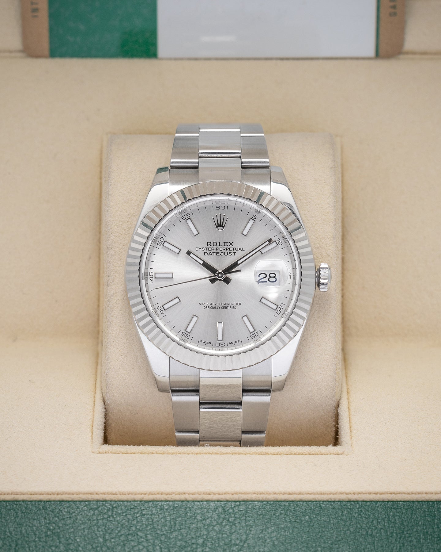 Rolex Datejust Silver 126334