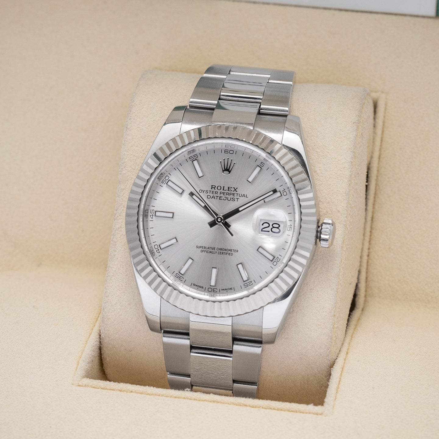 Rolex Datejust Silver 126334