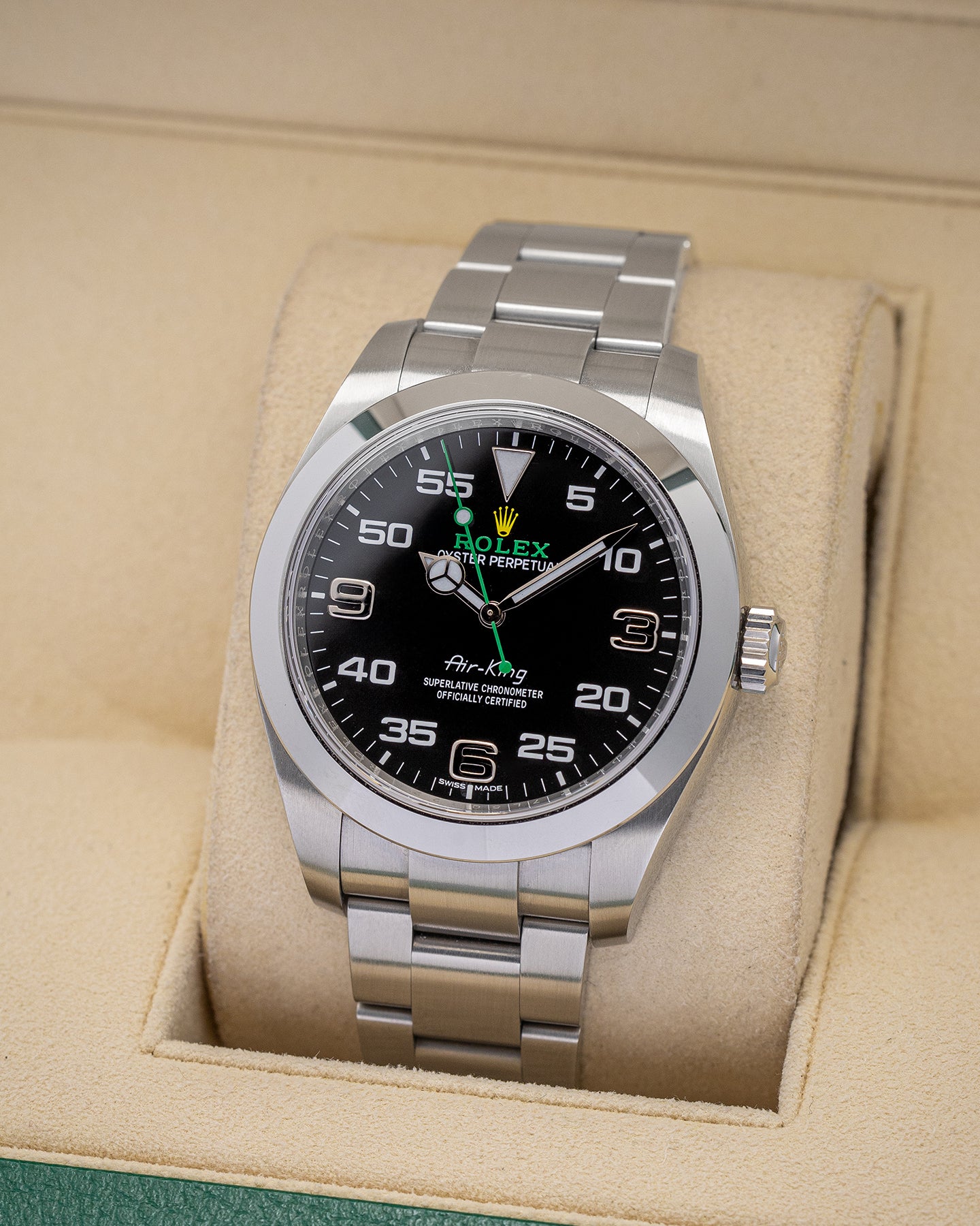 Steel 40mm Rolex Air King 116900 Watch | Noah's Fine Watches and Jewelry Dallas