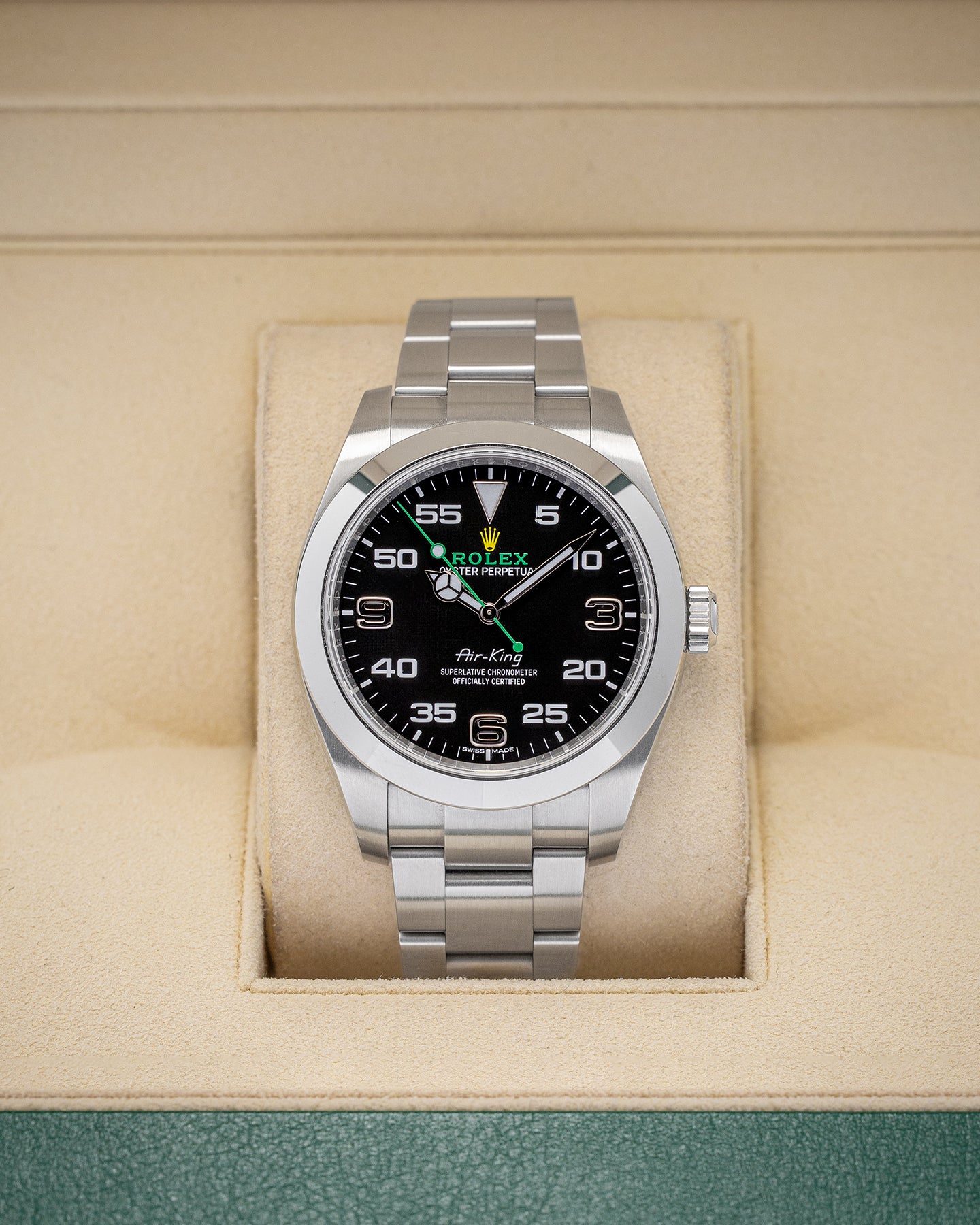 Steel 40mm Rolex Air King 116900 Watch | Noah's Fine Watches and Jewelry Dallas