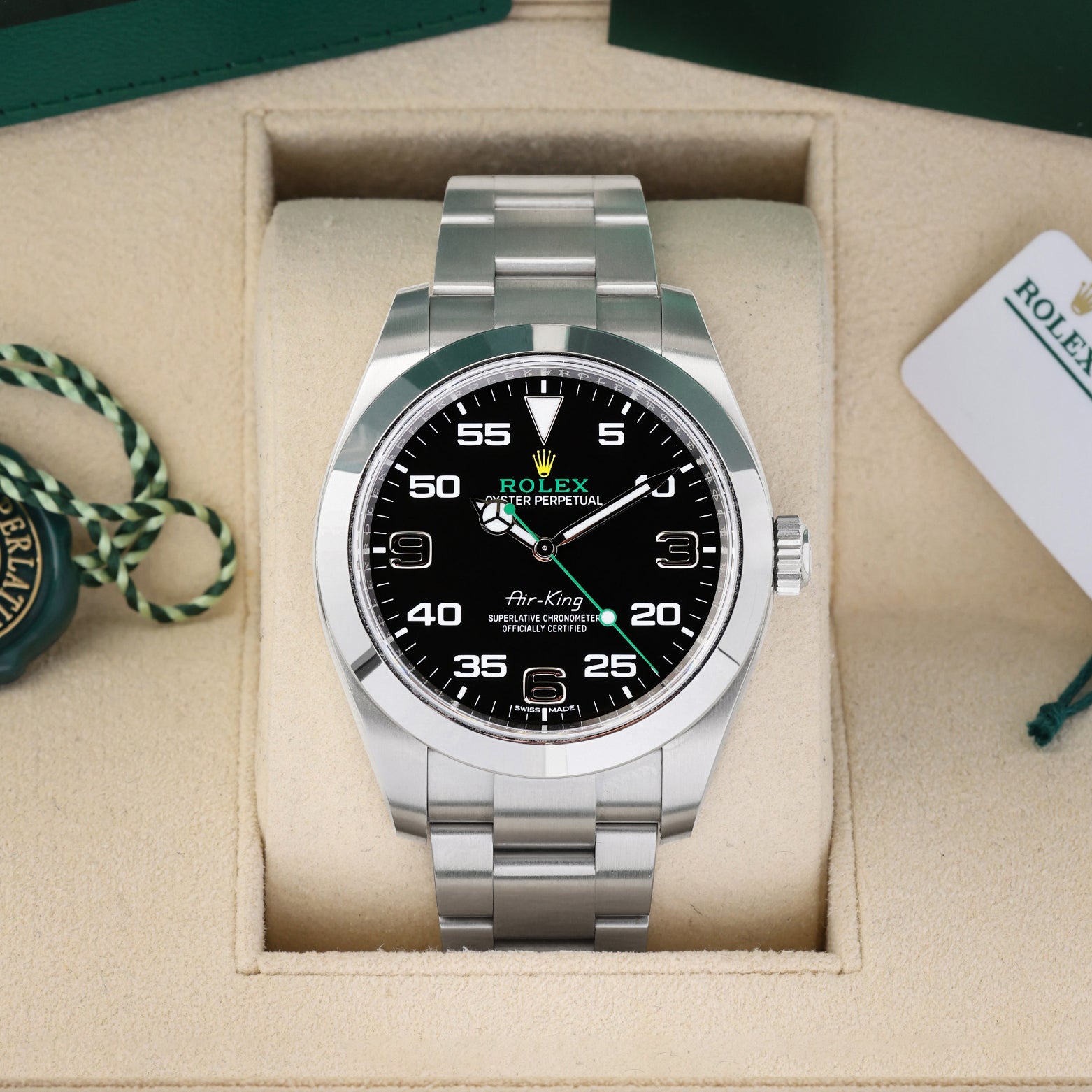 Rolex Air-King 40 116900 2021 | Noah's Fine Watches Dallas, Texas
