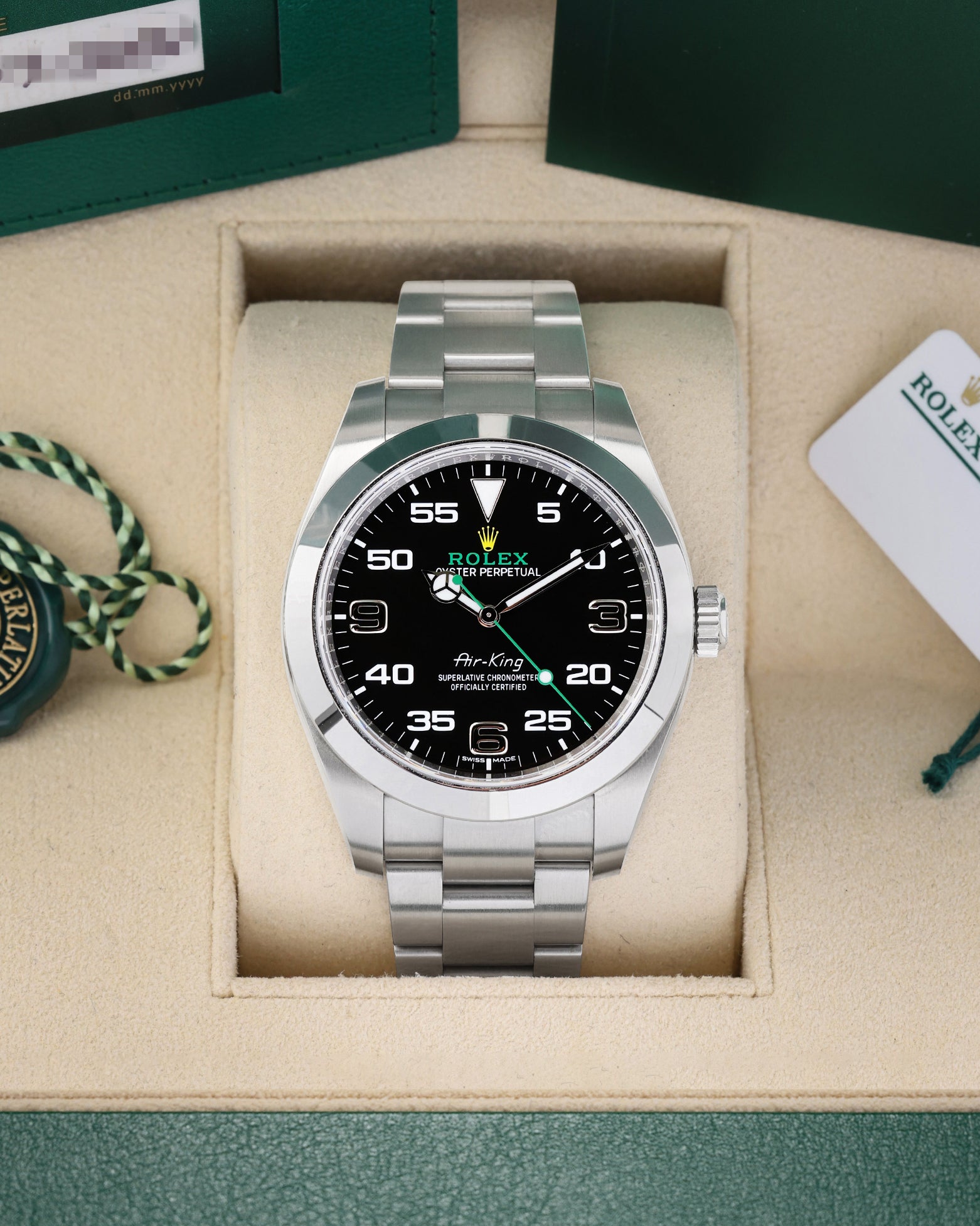 Rolex Air-King 40 116900 2021 | Noah's Fine Watches Dallas, Texas