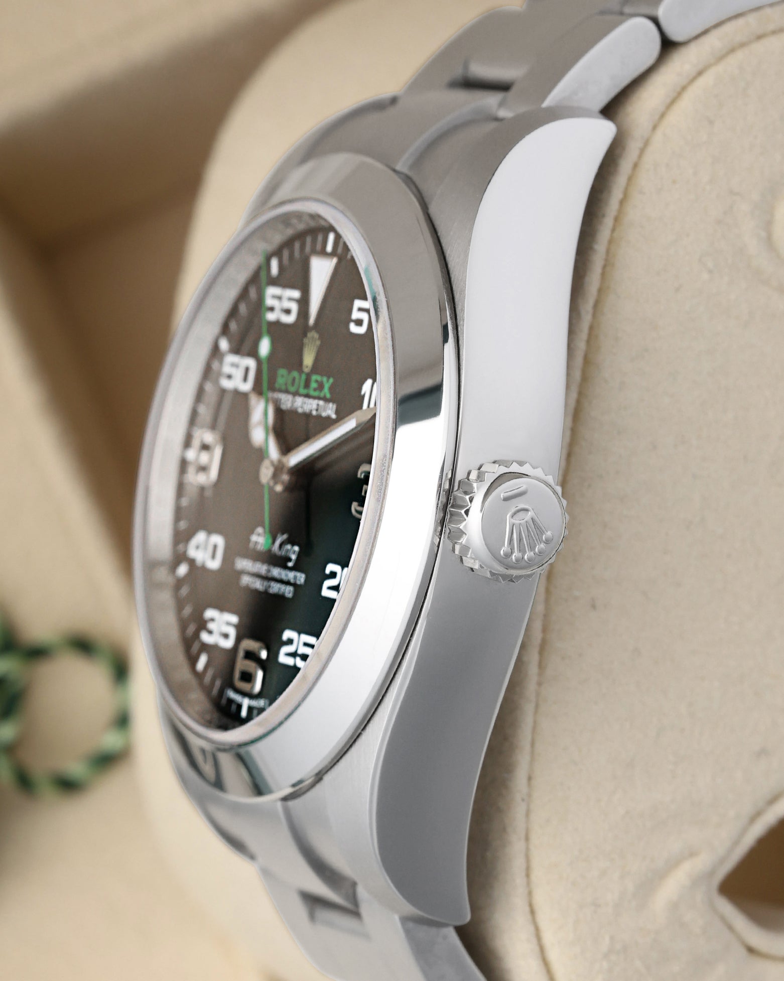 Rolex Air-King 40 Black 116900 2021 – Noah's Fine Watches & Jewelry