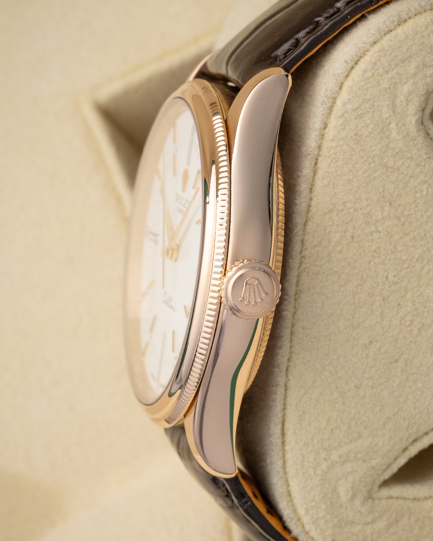 Rose Gold Rolex Cellini 50505 | Noah's Fine Watches Dallas
