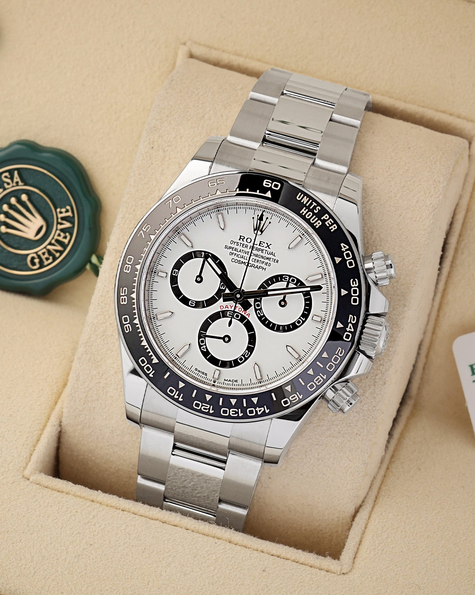 Panda Rolex Cosmograph Daytona 126500LN | Noah's Fine Watches Dallas