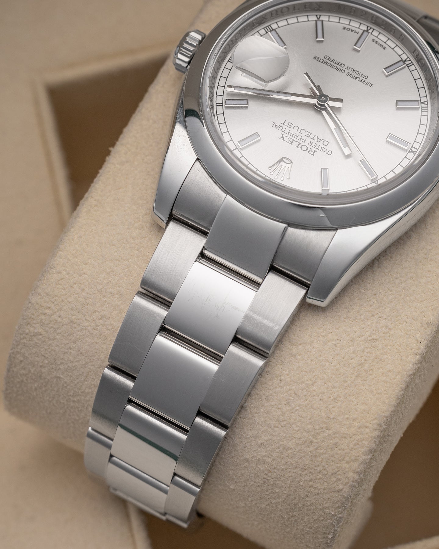 Steel Gray 2009 Rolex Datejust 116200 Watch | Noah's Fine Jewelry and Watches