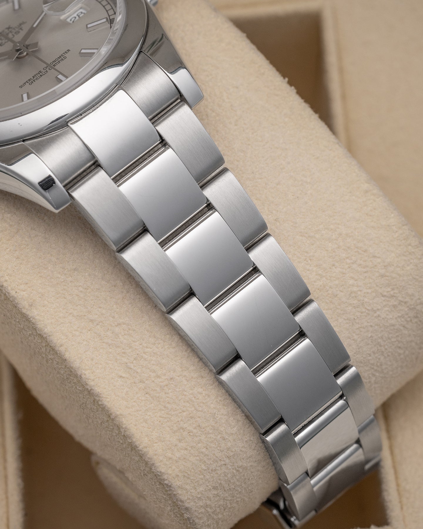 Steel Gray 2009 Rolex Datejust 116200 Watch | Noah's Fine Jewelry and Watches