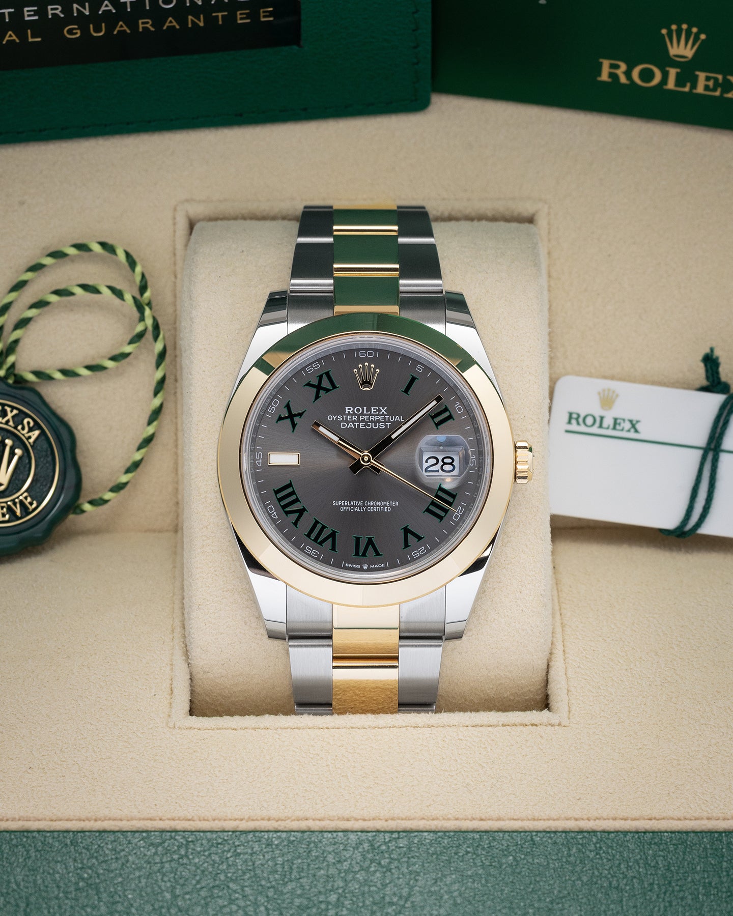 Rolex Datejust 126303 Wimbeldon