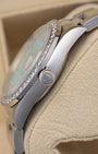 Tiffany Blue Diamond Rolex Datejust 16014 Watch | Noah's Fine Watches and Jewelry Dallas