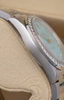 Tiffany Blue Diamond Rolex Datejust 16014 Watch | Noah's Fine Watches and Jewelry Dallas