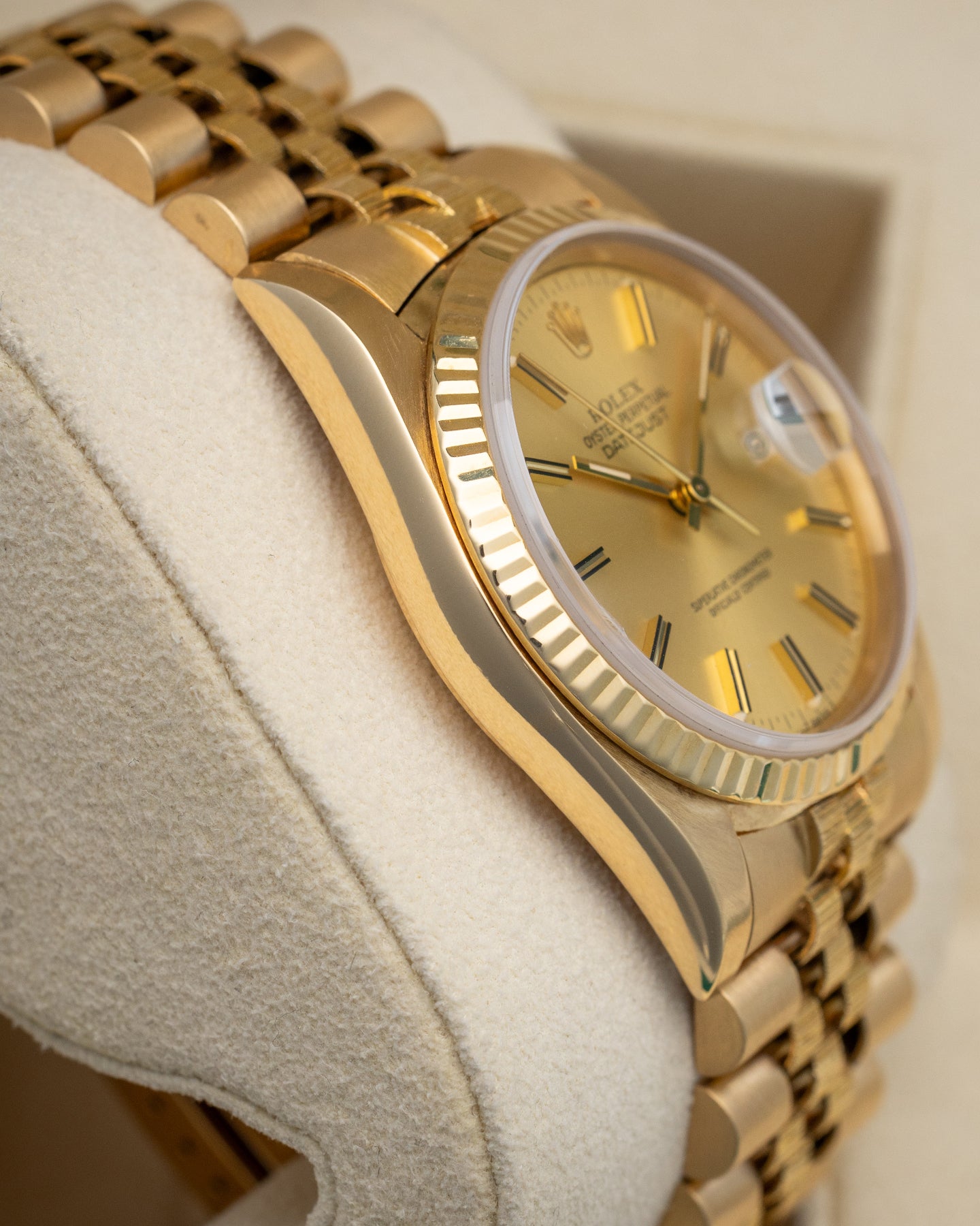 1984 Yellow Gold Rolex Datejust 16078 Watch | Noah's Fine Watches and Jewelry Dallas