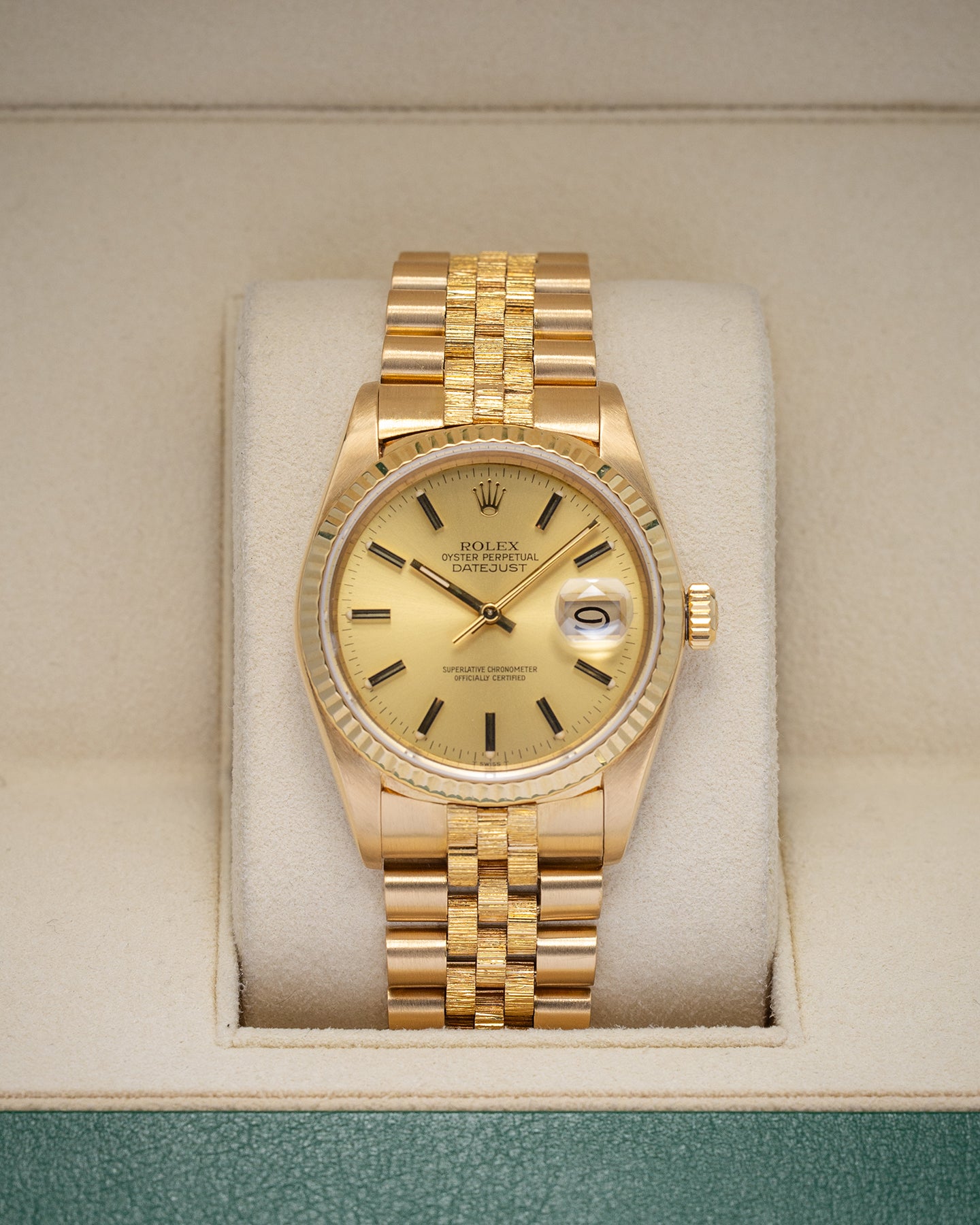 1984 Yellow Gold Rolex Datejust 16078 Watch | Noah's Fine Watches and Jewelry Dallas