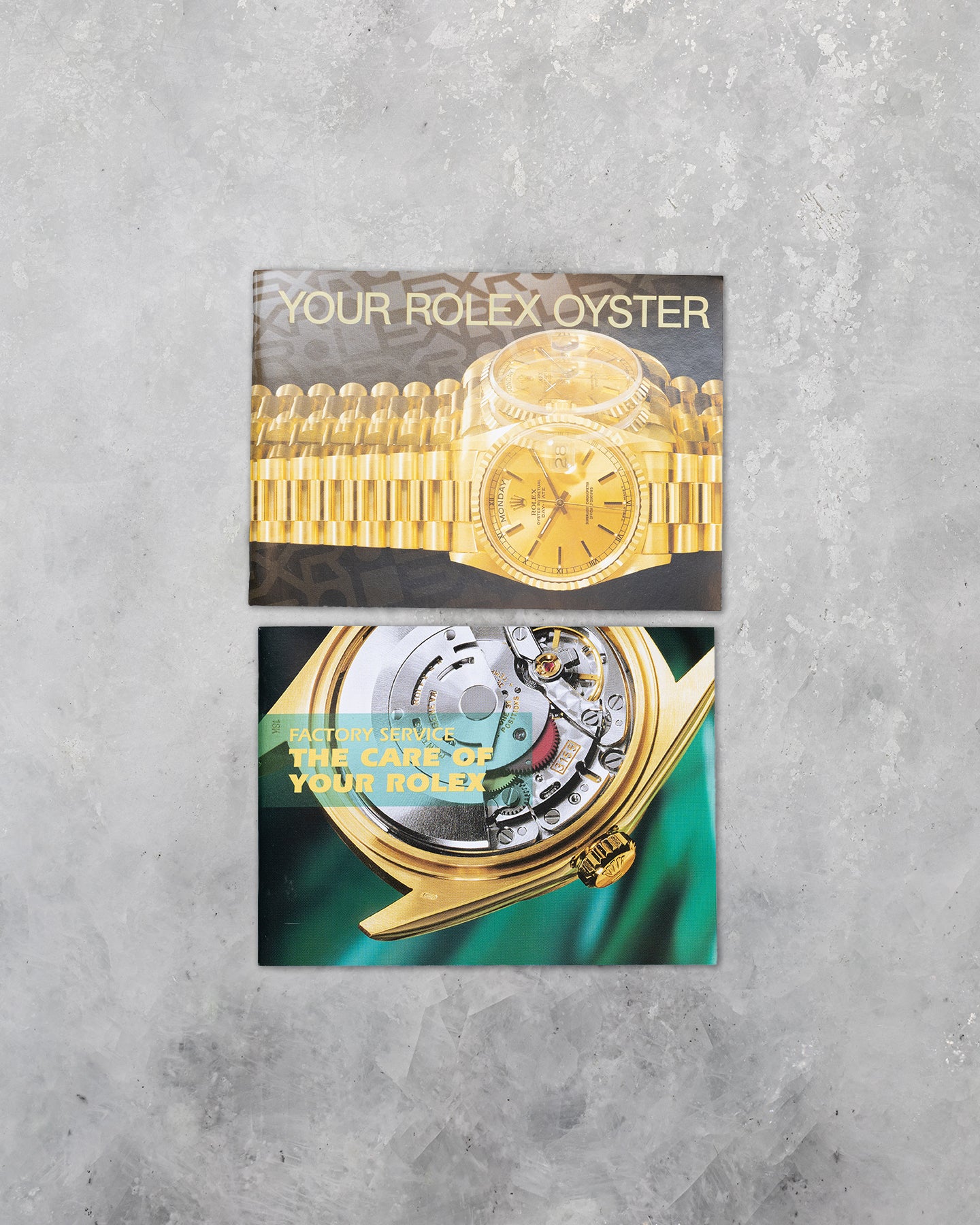 千羽鶴 (イエロー） Ref デイトジャスト パーペチュアル ROLEX【1997年製】オイスター 置物
