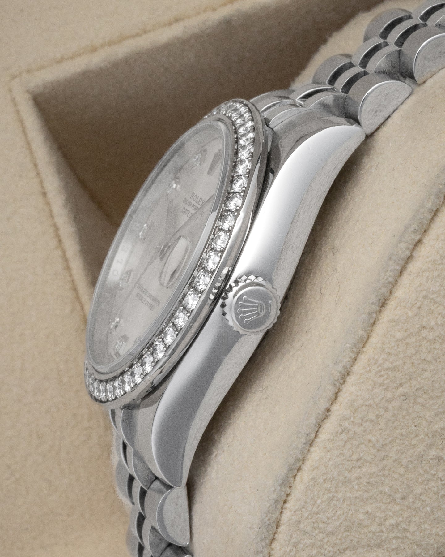 Rolex Datejust 178384 Diamond Bezel – Noah's Fine Watches & Jewelry