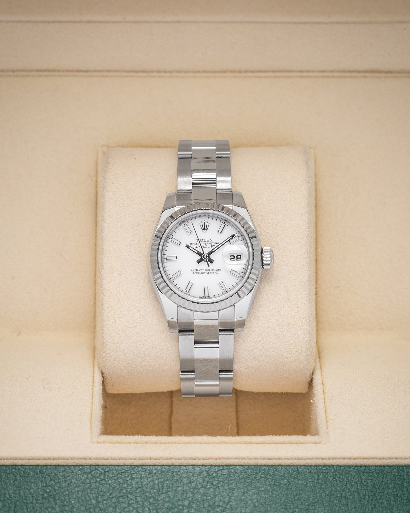 2007 Steel White Rolex Datejust 179174 | Noah's Fine Watches and Jewelry