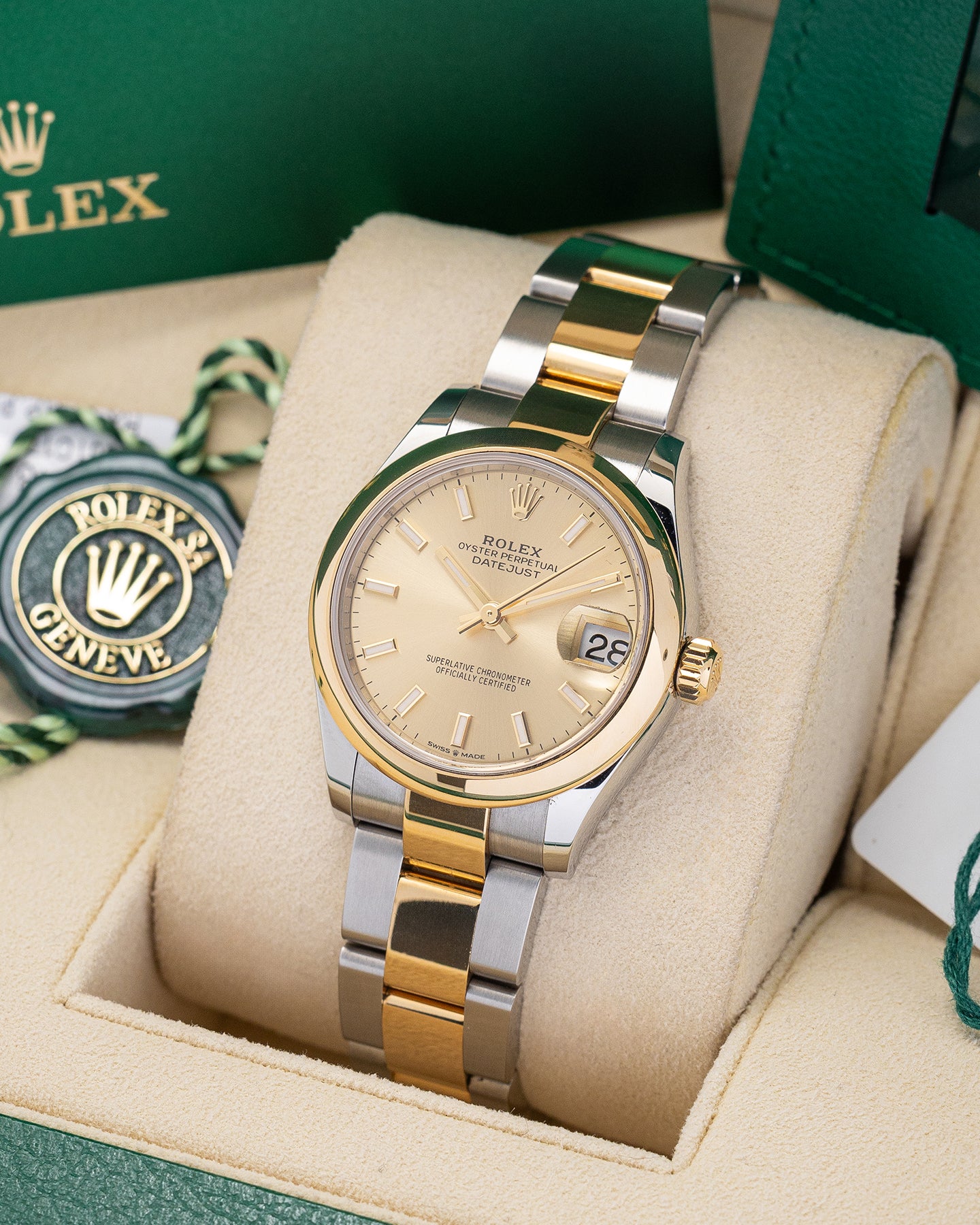 Gold and Steel Rolex Datejust 278243 Watch | Noah's Fine Watches and Jewelry Dallas