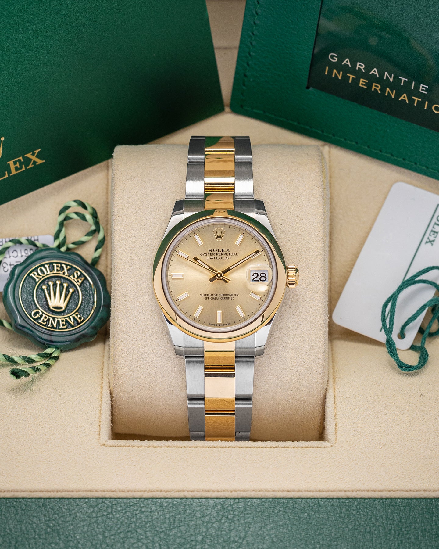 Gold and Steel Rolex Datejust 278243 Watch | Noah's Fine Watches and Jewelry Dallas